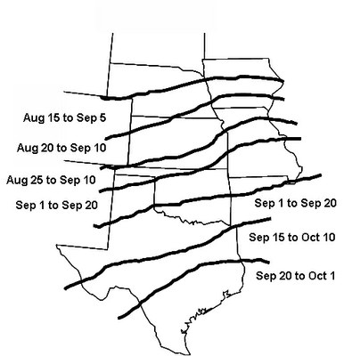 Seeding Date Map
